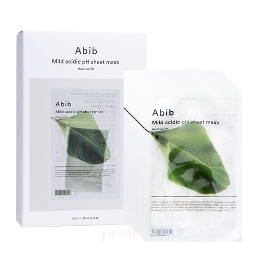 Abib弱酸性魚腥草面膜10片裝
